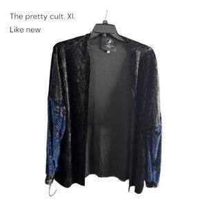 The Pretty Cult witchy Velvet Cardigan